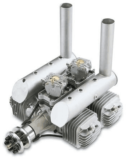 DLE-222 Flat Four Gasoline Engine