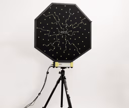 FlySpark 360° Acoustic Drone Detection System | 3-Array 64-Channel Passive UAV Sound Detection Platform with AI Voiceprint Recognition
