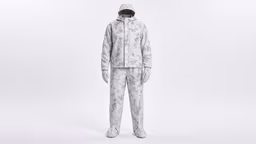 FlySpark Anti-Thermal Camouflage Suit | Anti-Infrared, Anti-Drone Thermal Imaging Concealment Suit – Snow & Woodland Green Camo Jacket, Trousers, Mittens & Overboots, Waterproof, XS–2XL