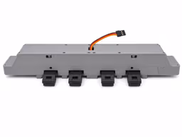 FlySpark XD4-V2 Pin-Release 4-Position Drone Payload Dropper | 4 Individually Released Positions, 282×46×47 mm, 240 g, 5 V, PWM / Light-Sensor Trigger & SQ Quick-Release