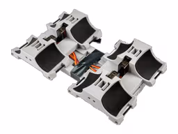 FlySpark ZD8 8-Channel Drone Payload Dropper | 8 Independent Release Channels, CRSF / ELRS Control, 7–28 V, 225×130×48 mm, approx. 350 g & Quick-Release Option