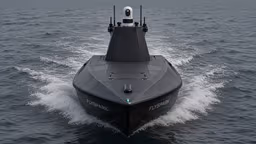 FlySpark SeaScout S8 Uncrewed Surface Vessel (USV) for Maritime Surveillance | 8.4m Low-Signature Hull, 55kt, 650NM Range, 30-Day Endurance, 600kg Payload & Open Autonomy