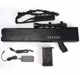 FlySpark Guardian-S08 Gun-Type Anti-Drone Jamming Device | 180W Portable Directional RF Drone Jammer | 410MHz–5900MHz