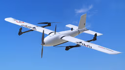 FlySpark Makeflyeasy Fighter 2430mm 4+1 VTOL UAV Platform | Long Range Professional VTOL Drone | Up to 155km Range | 3kg Payload Capacity
