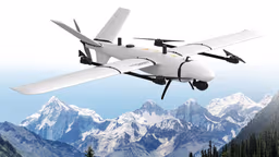 FlySpark Makeflyeasy Hero 2180mm VTOL Mapping & Survey Drone Platform | 136-Min Endurance | 144km Range | Professional Fixed-Wing VTOL UAV