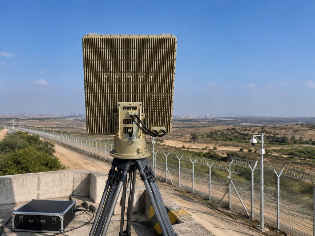 FlySpark AGT-3D-RD5000X Ku-Band 3D Radar | 360° Anti-Drone Detection & Tracking System