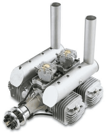 DLE-222 Flat Four Gasoline Engine