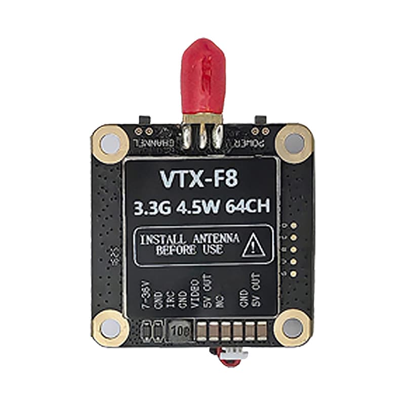 FlySpark 3.3G Long-Range FPV VTX Series | 4.5W & 10W Analog Video Transmitter Modules | 3060MHz–3840MHz