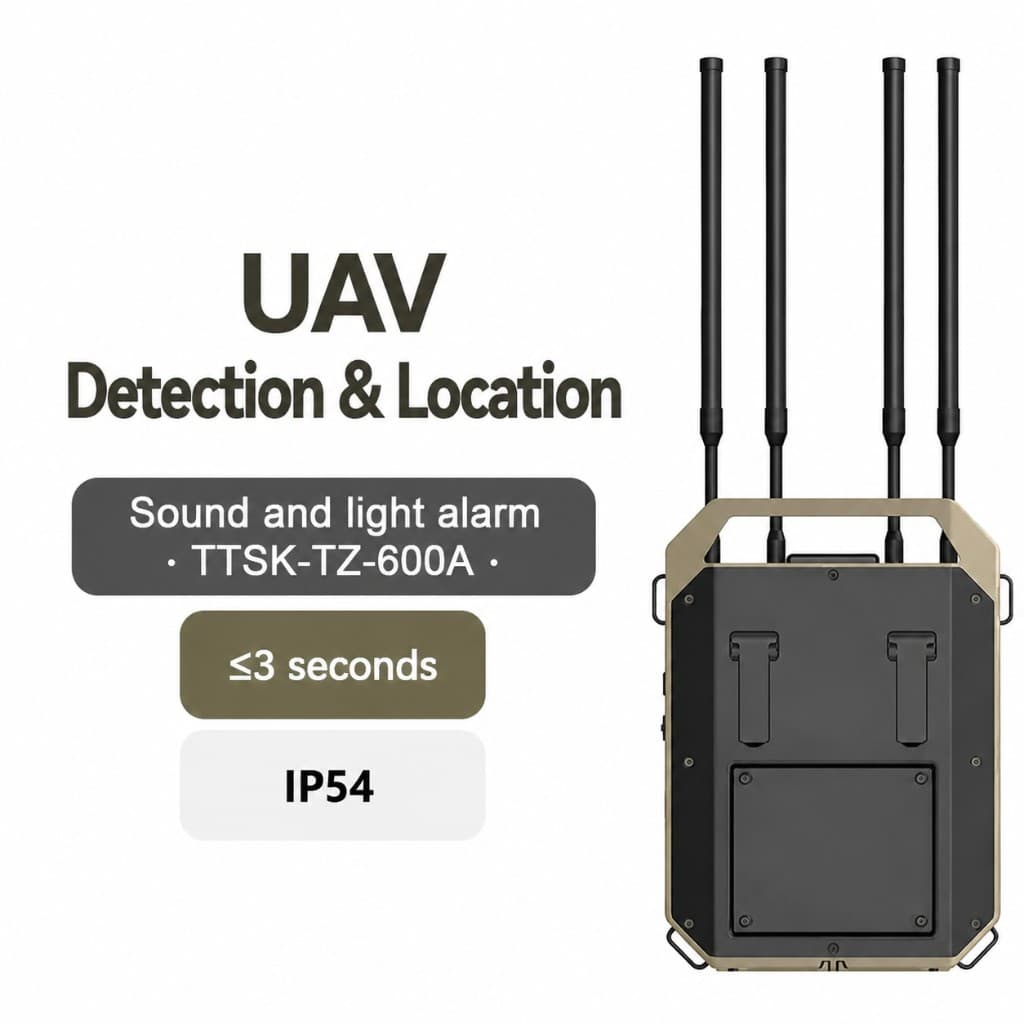 FlySpark Full-Scene Drone Detection & Positioning Equipment | 70MHz–6.2GHz Long-Range UAV Detection System