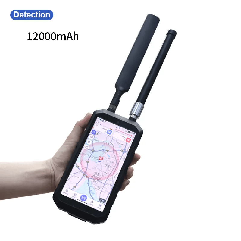 FlySpark Wearable Drone Detector | 100MHz–6GHz Passive UAV Detection, Tracking & Pilot Positioning System