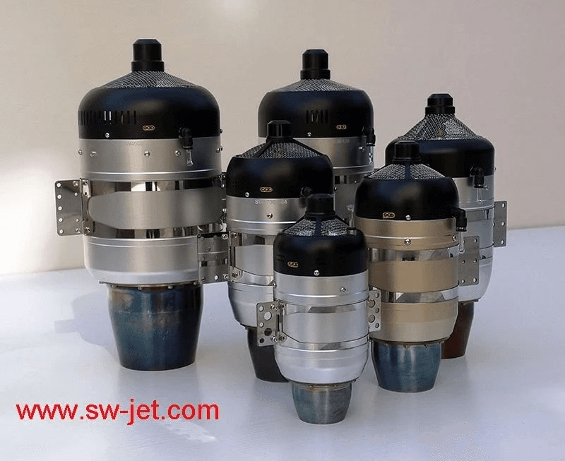 Swiwin Turbine SW600PRO 60Kg Thrust Jet Engine